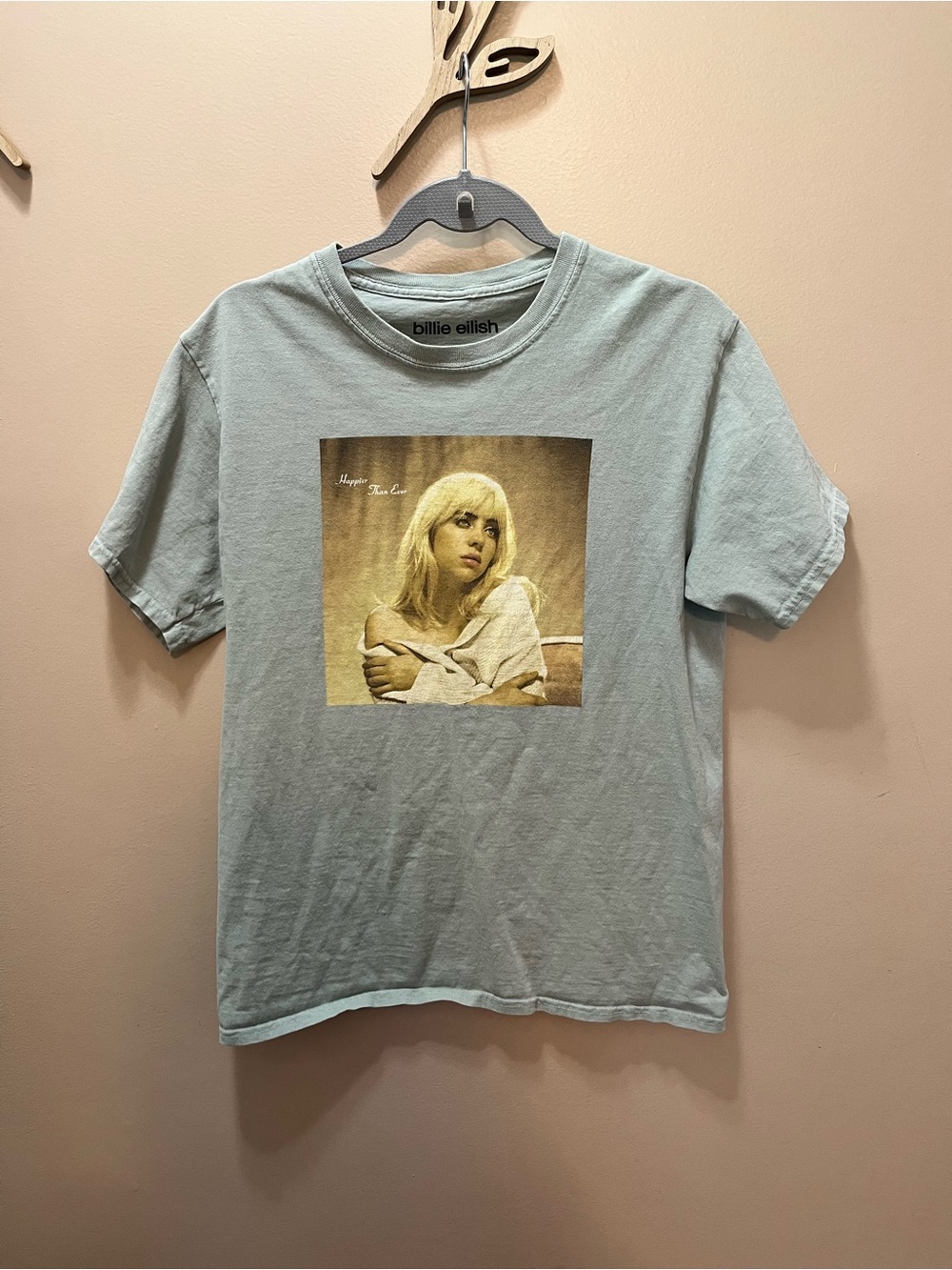 Billie Eilish Happier Than Ever Album T Shirt Size Medium